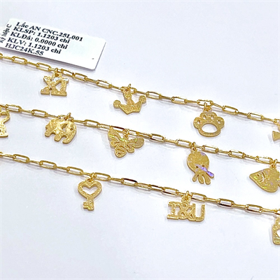 Lắc charm 9999