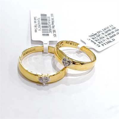 Nhẫn cưới 10KPT
